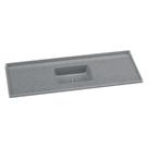 Pia De Cozinha Mármore Sintético 150x55cm Multimóveis CR20481 Cinza