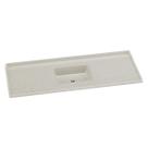 Pia de Cozinha Mármore Sintético 150x55cm Multimóveis CR20481 Pia de Cozinha Mármore Sintético 150x55cm Multimóveis CR20481