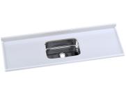 Pia de Cozinha Mármore Sintético Cuba de Aço Inox 160cmx55cm Gelo AJ Rorato