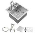 Pia externa Sarlai 38x43cm Undermount Kitchen 16 Gauge Pia externa Sarlai 38x43cm Undermount Kitchen 16 Gauge