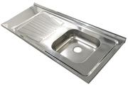 Pia Inox Fabrinox PSD1200D 120x52cm, cuba direita Pia Inox Fabrinox PSD1200D 120x52cm, cuba direita