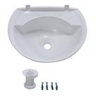 Pia Lavatório Plástico 36cmx28cm 3,8 Litros LV2 Astra Branco
