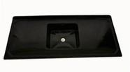 Pia marmorite preto 1.20m Pia marmorite preto 1.20m