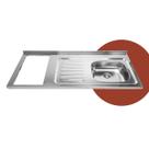Pia p/Cooktop Inducao 1200x567/01 Cuba CB-110 Direita