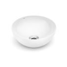 Pia Para Banheiro Cuba Redonda De Apoio 30cm Branca Pia Para Banheiro Cuba Redonda De Apoio 30cm Branca