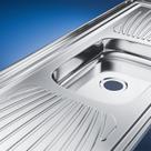 Pia para Cozinha Monobloco Inox 140x53cm Forminox