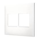Pial Legrand Placa 2+2 Postos 4x4 Branca