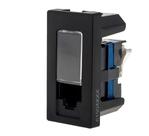 Pial Plus+ Módulo Rj45 Dados Lcs2 Cat6 Pt 615047PT Pial Plus+ Módulo Rj45 Dados Lcs2 Cat6 Pt 615047PT