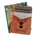 Piano De Dedo 17 Teclas Kalimba Instrumento Africano