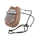 Piano de polegar Kalimba, design de 8 teclas, mini coruja de madeira Piano de polegar Kalimba, design de 8 teclas, mini coruja de madeira