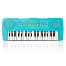 Piano de teclado BIGFUN Kid 37 teclas, brinquedo musical para crianças, azul