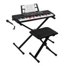 Piano de Teclado Elétrico GLARRY 61 Teclas com Acessórios