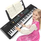 Piano de Teclado TWFRIC 61 Teclas com Microfone - Ideal para Crianças de 5 a 9 Anos