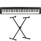 Piano Digital Casio CDP-S160 Preto - 88 Teclas + Suporte em X