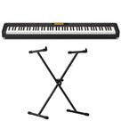 Piano Digital Casio CDP-S360 Preto - 88 Teclas + Suporte em X Piano Digital Casio CDP-S360 Preto - 88 Teclas + Suporte em X