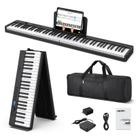 Piano Digital Dobrável LEKATO 88 Teclas Bluetooth USB MIDI Piano Digital Dobrável LEKATO 88 Teclas Bluetooth USB MIDI