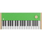 Piano Digital Portátil Loog x Duolingo com MIDI USB-C