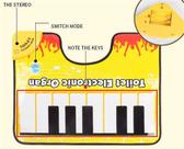 Piano Mat Touch Play Blanket Keyboard Playmat para crianças