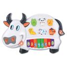 Piano musical vaquinha teclado infantil bebe braskit Piano musical vaquinha teclado infantil bebe braskit