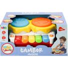 Piano tambor musical 2 em 1 bbr Piano tambor musical 2 em 1 bbr