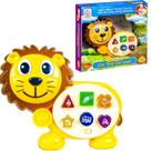 Piano Tecladinho Leaozinho Musical Para Bebe Educativo Com Som e Luz - Bee Toys