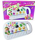 Piano Teclado Animal Brinquedo Infantil Sons Fazenda Sitio .