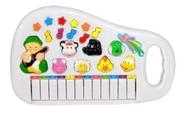 Piano Teclado Animal Brinquedo Infantil Sons Fazenda Sitio