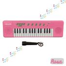 Piano Teclado Eletrônico Musical 32 Teclas Infantil Com Microfone Alta Qualidade