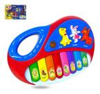 Piano Teclado Fazendinha Animal Brinquedo Infantil Sons