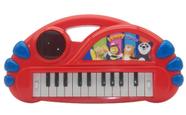 Piano Teclado Infantil Little Pianist Músicas Variadas Vermelho Piano Teclado Infantil Little Pianist Músicas Variadas Vermelho