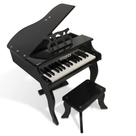 Piano turbo infantil 30k teclas turbinho preto