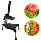 Picador Cortador Industrial De Legumes Cabrita Mesa Profissional Faca 10mm Visalu Picador Cortador Industrial De Legumes Cabrita Mesa Profissional Faca 10mm Visalu