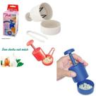 Picador De Alho Descasca Mini Processador Manual Triturador Pik Alho Prático Picador De Alho Descasca Mini Processador Manual Triturador Pik Alho Prático