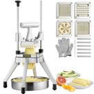 Picador de frutas e vegetais VEVOR Commercial com 4 lâminas de aço inoxidável Picador de frutas e vegetais VEVOR Commercial com 4 lâminas de aço inoxidável