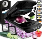 Picador de vegetais Fullstar Chopper com recipiente de 1,2 L - Preto