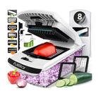 Picador de vegetais Fullstar com espiralizador e recipiente