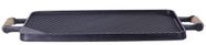Picanheira em ferro fundido retangular dupla face comprimento 48X largura 26CM - Fundicao Santana