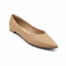 Piccadilly Feminino Sapatilha Nude Bico Fino Elegância -
