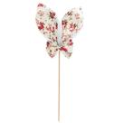 Pick de Páscoa Orelhas Florais - Branco Pastel - 1 unidade - Cromus - Rizzo