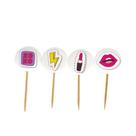 Pick Decorativo - Teen - 12 unidades - Miss Embalagens - Rizzo Pick Decorativo - Teen - 12 unidades - Miss Embalagens - Rizzo