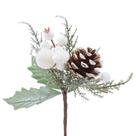 Pick Folha/Fruta/Pinha Bco/Vrd/Mrr 22cm C/1Un 1014355 - Cromus