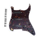Pickguard pré-instalado com captadores duplos Hot Rail para Strat