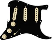 Pickguard Stratocaster Fender Tex Mex Prewired Preto - 3 Camadas