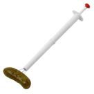 Pickle Grabber em aço inoxidável e PVC de 20 cm com 4 garras
