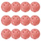 Pickleball Franklin Sports X-26 Indoor, pacote com 12 unidades, pêssego