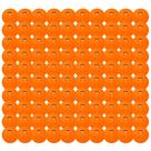 Pickleballs Franklin Sports X-40 Outdoor, pacote com 100 unidades de lava