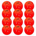 Pickleballs Franklin Sports X-40 Outdoor, pacote com 12 Ember
