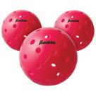 Pickleballs Franklin Sports X-40 - Pacote com 3 Unidades Rosa