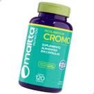 Picolinato de Cromo 120 Capsulas Vitamina Original Puro 100% Suplemento Alimentar Caps Pote Maltta