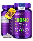 Picolinato de Cromo 450 mg Suplemento Mineral Vegano Sem Glúten e Não OGM 60 Cápsulas